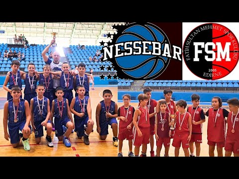 Видео: БК"Несебър"-България : БК"ФСМ Одрин"-Турция (44:24) + Награждаване