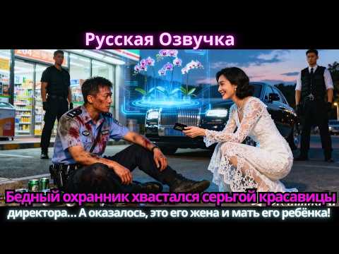 Видео: Бедный охранник хвастался серьгой красавицы-директора… А оказалось, это его жена и мать его ребёнка!