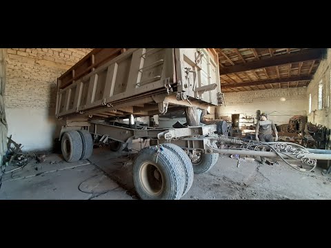 Видео: Прицеп МАЗ 8561. Оживление мертвеца.