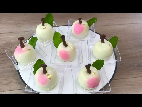 Видео: Delicious mousse mini apples 🍎 Вкусные муссовые мини яблочки🍎 Это очень просто👍