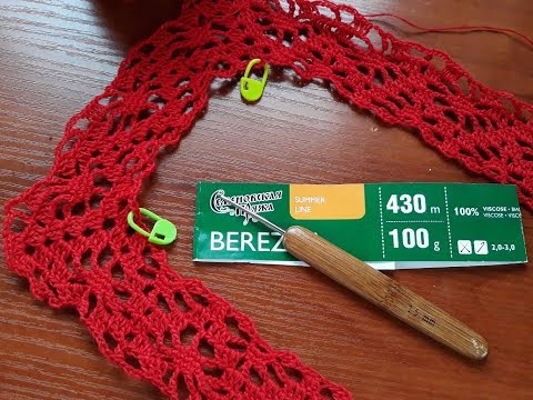 Видео: Джемпер "Паучки". Часть 3. Вяжем 4-7 ряды.