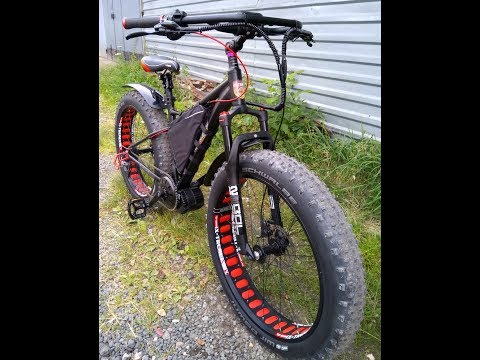 Видео: Электро фэтбайк Торнадо. Кареточный Bafang BBSHD на прочной прочной алюминиевой раме.