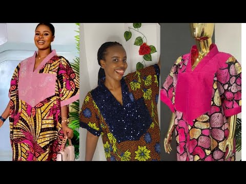 Видео: Как кроить и шить кафтан бубу с присборенным вырезом