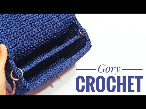 Видео: شنطة كروشيه بجزئين من الداخلCrochet bag/Bolso de ganchillo/Bolsa de crochêСумка крючком/tığ işiçanta