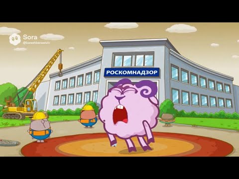 Видео: Смешарики, но эпизод сделал ИИ — телеграм заблокировали (6 эпизод) ПЕРЕЗАЛИВ!