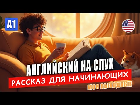 Видео: Английский на слух для начинающих | 📅 My Weekend | Простой рассказ на английском (A1)