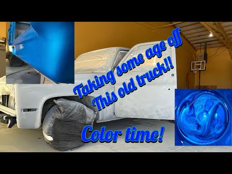Видео: Покраска длиннобазного Squarebody C10 Chevy моего брата! (Бюджетный вариант, часть 3)