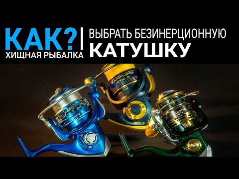 Видео: Как выбрать безынерционную катушку для спиннинга?