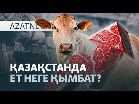Видео: Қазақстанда ет қымбат. Шаруа кәсібін, тұрғындар қалтасын ойлайды — AzatNEWS l 31.10.2025