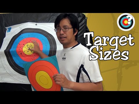 Видео: Стрельба из лука | Размеры мишеней