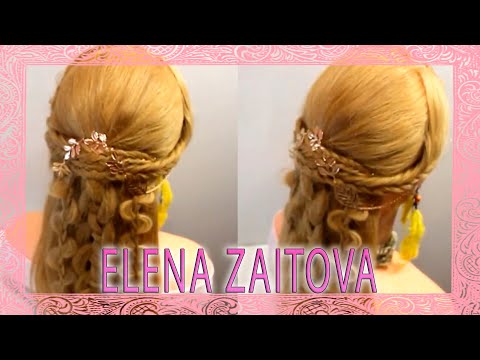 Видео: Прически на длинные волосы косы. Прическа коса для девочек. Как сделать красивую прическу в школу