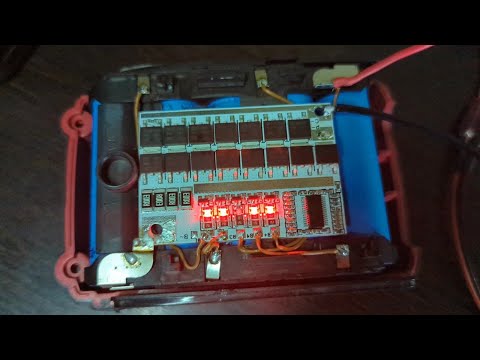 Видео: Ремонт батареи электроинструмента Worcraft