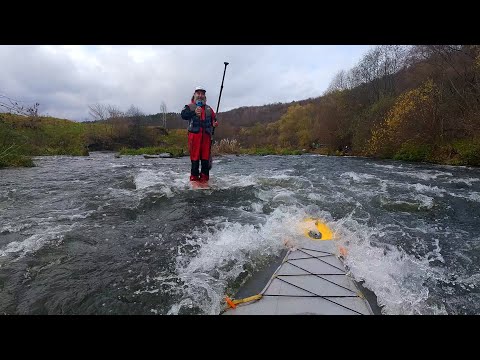 Видео: Перекаты Осетра на SUP и ДР Алексея 26102025 4К