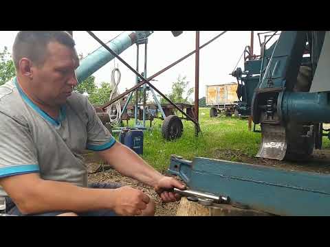 Видео: Продовження ремонту модернізованого комбайна Нива СК 5