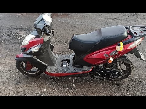 Видео: Racer RC50QT-15 Stells первый выезд после ремонта.