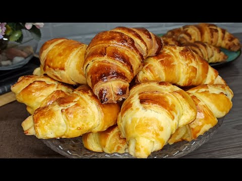 Видео: Даамдуу булочкалар // Круассаны // Булочка жасоо // Кыргызча рецепттер
