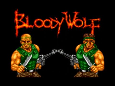 Видео: Не зацепила - Bloody Wolf (1988) PC Engine/TurboGrafx 16