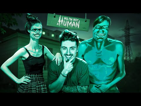 Видео: СБЕГАЮ ОТ ЗЛЫХ СОСЕДЕЙ В No, I'm Not a Human В МАЙНКРАФТ