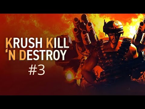 Видео: Krush, Kill 'n Destroy. Первое для меня прохождение. Стрим №3
