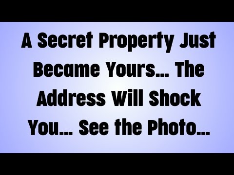 Видео: 💸 Секретная недвижимость только что стала вашей… Адрес вас шокирует… Смотрите фото…