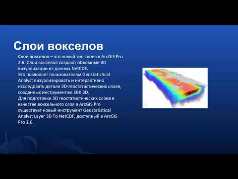 Видео: Что нового в ArcGIS Pro. Сакиркина М. Esri CIS