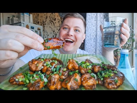 Видео: МУКБАНГ😋 КУРИНЫЕ КРЫЛЫШКИ🍗 ОПЯТЬ СКАНДАЛ😱 ТРАМП УДИВЛЯЕТ ВСЕХ