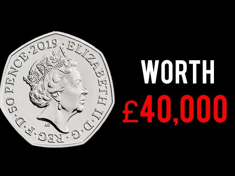 Видео: Эта монета в 50 пенсов стоит 40 000 фунтов стерлингов | У вас есть такая?!