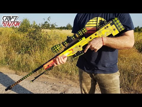 Видео: КАК СДЕЛАТЬ AWP DRAGON LORE В РЕАЛЬНОЙ ЖИЗНИ  (CS:GO/DIY)