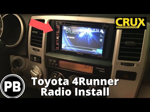 Видео: Установка радиоприемника Toyota 4Runner 2003–2009 гг.
