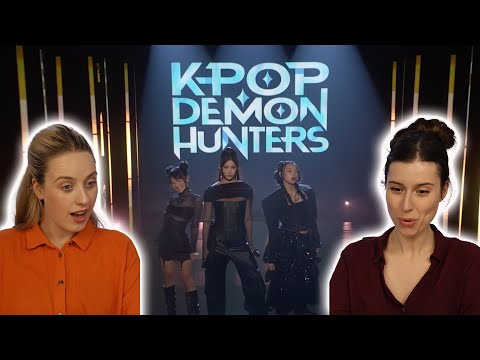 Видео: HUNTRIX поёт Golden вживую?! 🔥 Потрясающе в РЕАЛЬНОЙ ЖИЗНИ!! | 1-я реакция | KPOP Demon Hunters