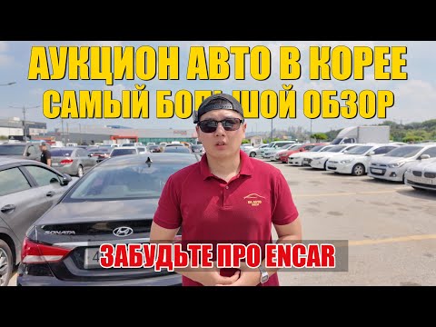 Видео: Авто из Кореи по самым низким ценам на аукционе / Большой обзор рынка авто / Encar больше не нужен