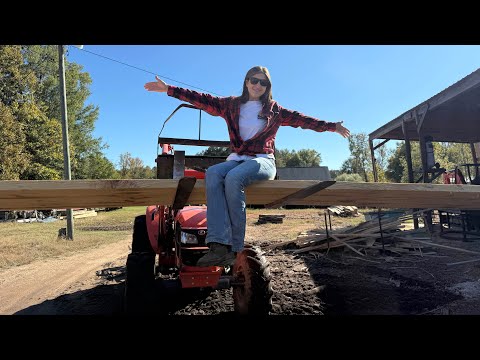 Видео: Распиловка ОЧЕНЬ длинных СЛОМАННЫХ досок!!