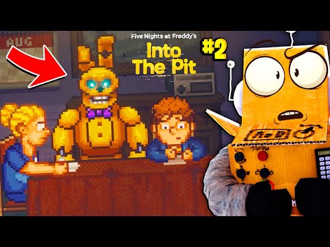 Видео: МОЙ ПАПА СТАЛ ДРУГИМ... 2 СЕРИЯ FNAF: Into the Pit
