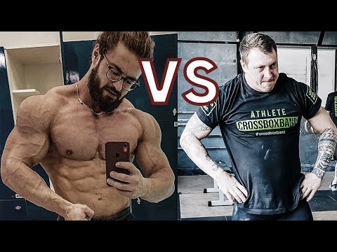 Видео: КУЛЬТУРИСТ VS ТЯЖЕЛОАТЛЕТ. ГИРЕВАЯ БИТВА ОДИН НА ОДИН