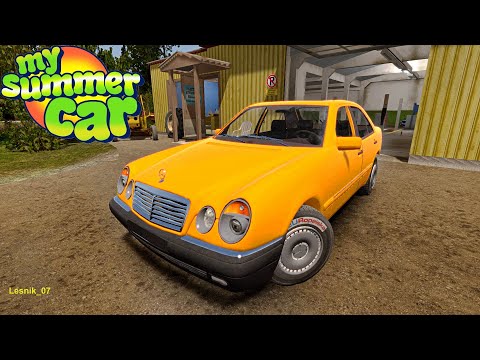 Видео: КВЕСТ СТАРЫЙ РЖАВЫЙ ЗАБРОШЕННЫЙ Mercedes Benz W210 I My Summer Car