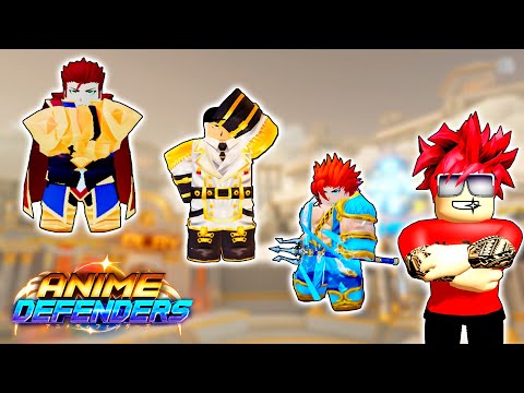 Видео: ВЫБИЛ СРАЗУ ТРИ НОВЫХ СЕКРЕТКИ В ANIME DEFENDERS ROBLOX