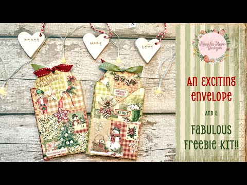 Видео: Вы ОБЯЗАТЕЛЬНО должны увидеть этот захватывающий конверт и потрясающий БЕСПЛАТНЫЙ НАБОР!!