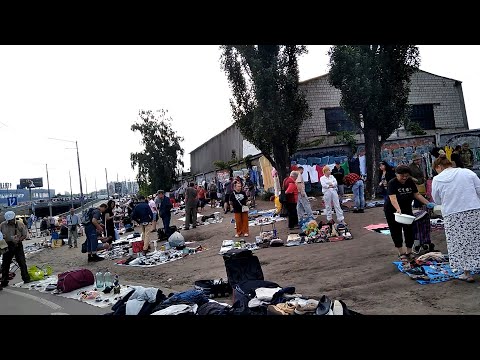 Видео: Барахолка - субботний релакс. Киев.Почайна.