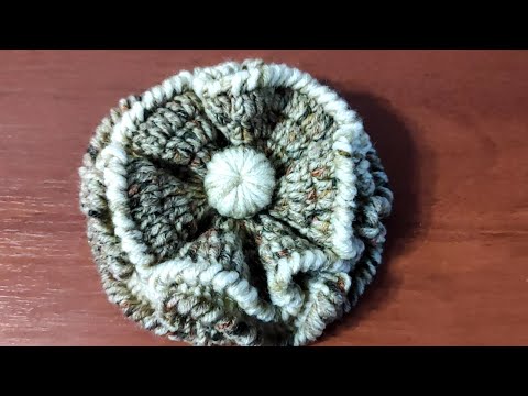 Видео: ОБЪЕМНЫЙ, ПЫШНЫЙ ЦВЕТОК КРЮЧКОМ.  Цветочек для начинающих.