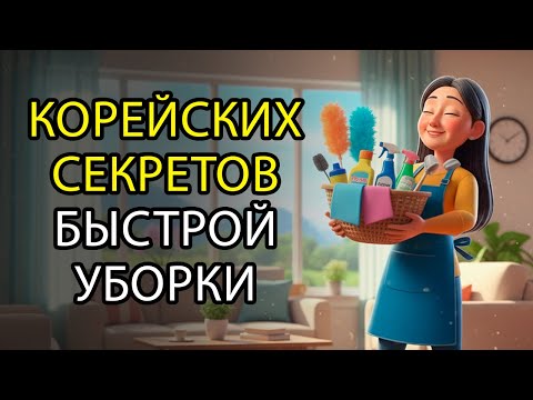 Видео: 8 корейских секретов для гораздо более быстрой уборки