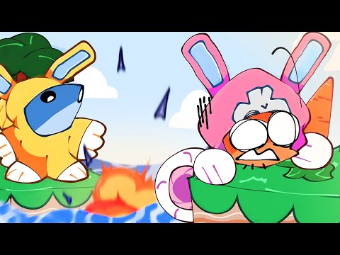 Видео: СУПЕР КРОЛИКИ ПРЕВОЗМОГАЮТ! ► Super Bunny Man |7|