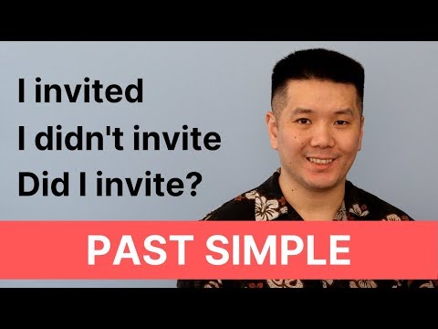 Видео: PAST SIMPLE в английском языке, простое прошедшее время для начинающих