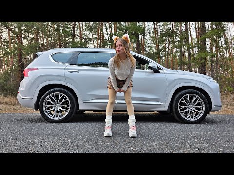 Видео: ДИСКИ CONCAVER CVR1 BRUSHED TITANIUM НА HYUNDAI SANTA FE