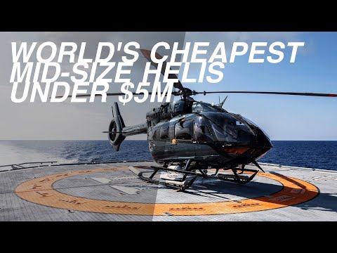 Видео: Пять самых дешевых вертолетов среднего размера стоимостью до 5 миллионов долларов | Цена и характ...