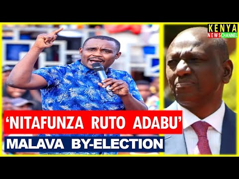 Видео: ЭТОТ ЧЕЛОВЕК БЕССТРАШЕН! Послушайте, что Клеофас Малала сказал Руто на дополнительных выборах в М...