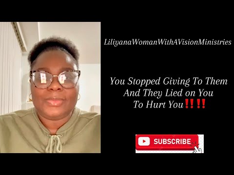 Видео: 🛑Вы перестали им помогать, и они солгали вам, чтобы причинить вам боль‼️‼️