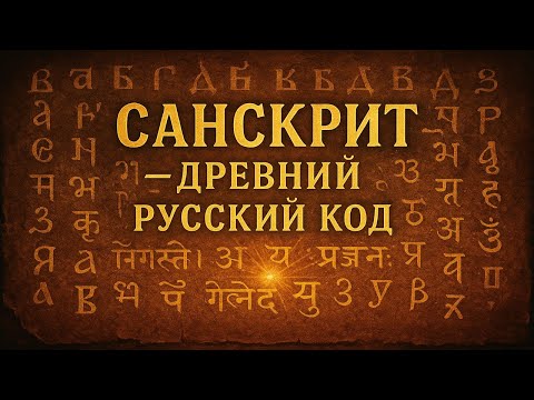 Видео: Санскрит и русский язык: удивительное родство