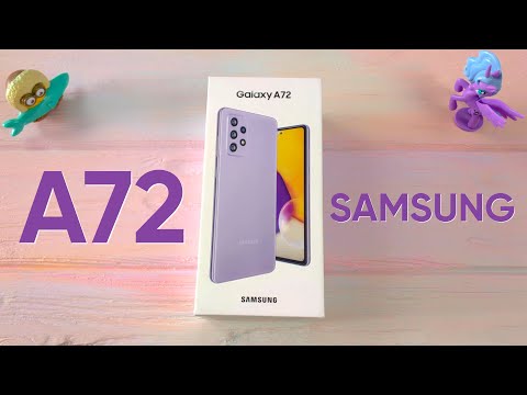 Видео: Samsung Galaxy A72 256Gb - Распаковка | Комплектация | Внешний Вид