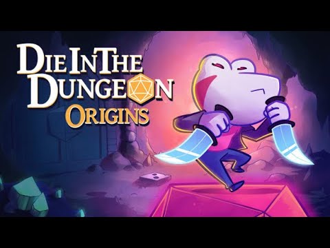Видео: ЖАБА С КУБИКАМИ - Die in the Dungeon Origins - Первый взгляд