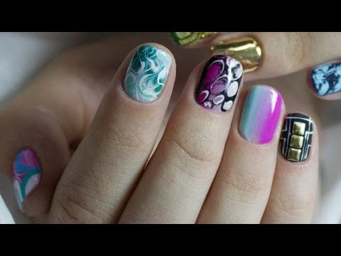 Видео: Семинар Real Professional "Салонный экспресс-дизайн. Гель-лак" часть 1.